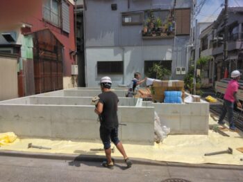江戸川区N様邸 基礎立上り👷♂️